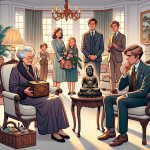 DALL·E 2023-10-27 19.51.35 - Illustration of the Wilson family's grand living room, elegantly ...png